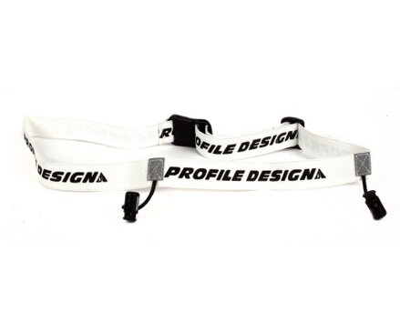 Race Number Belt White