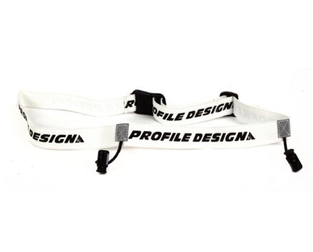 Race Number Belt White